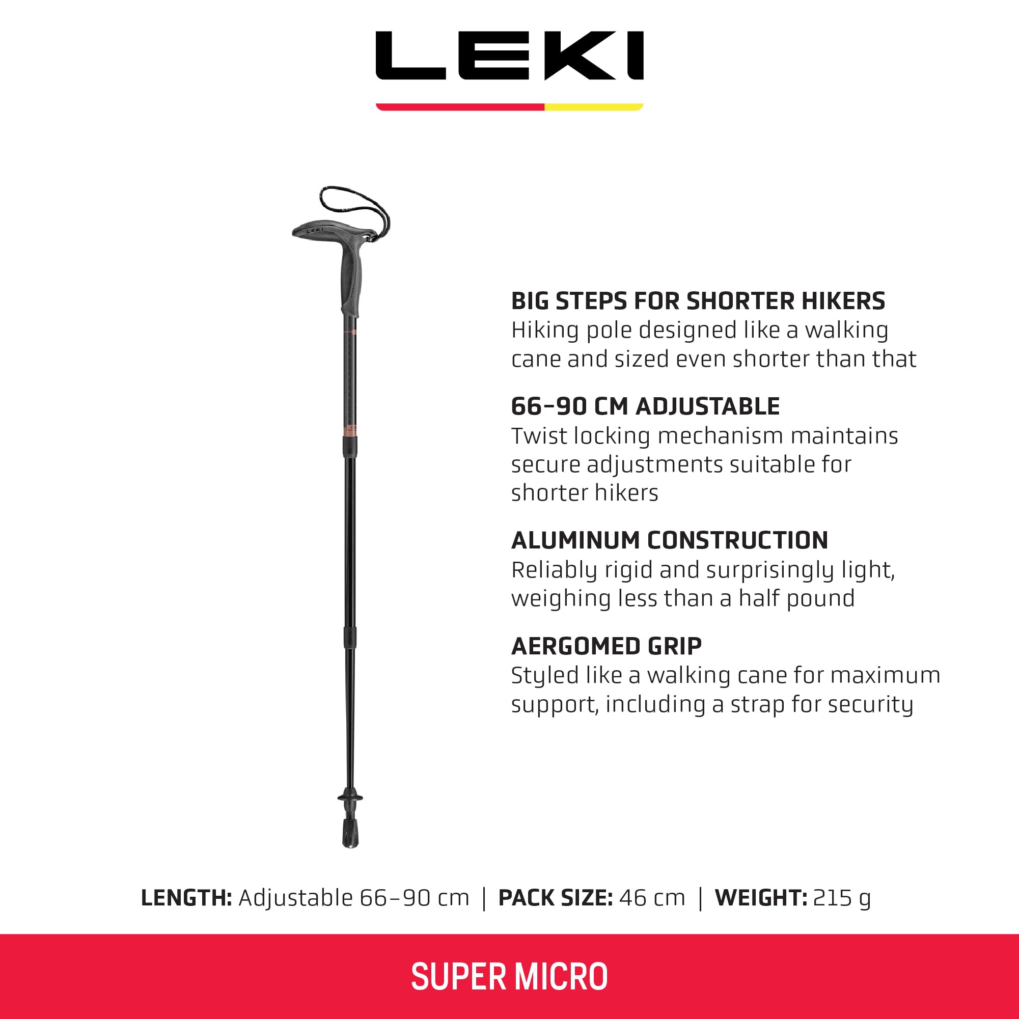 Amazon | レキ(LEKI) アウトドア 登山 トレッキング スーパー